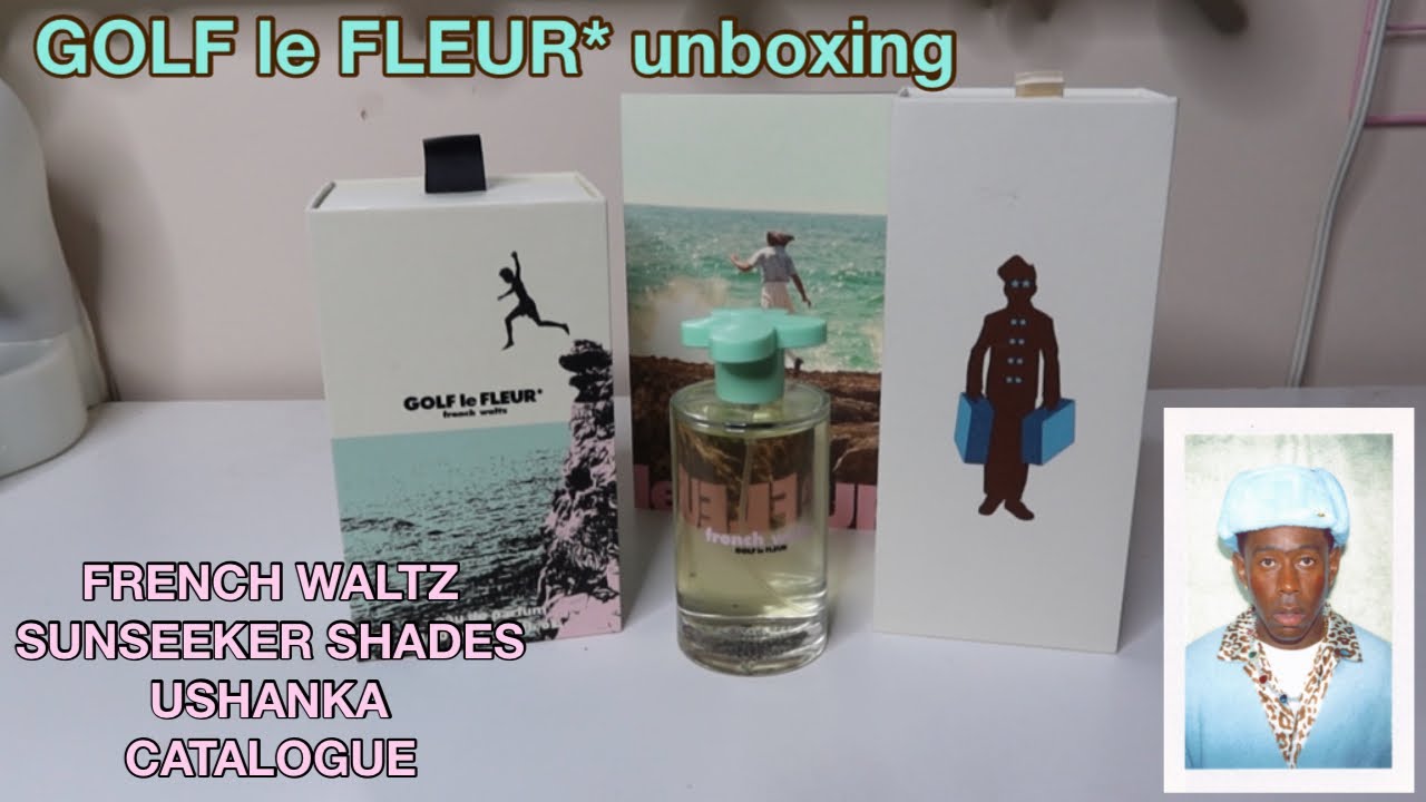 GOLF le FLEUR UNBOXING (French Waltz, Sunseeker Sunglasses, Ushanka and Catalogue) - YouTube