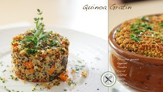 Tricolor Quinoa Gratin  – Bruno Albouze