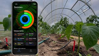 Autonomous greenhouse with mobile app. Automatic drip watering / irrigation system. Arduino DIY screenshot 2