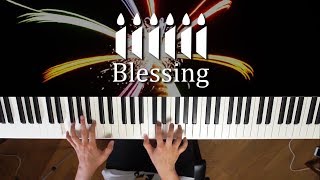 Video thumbnail of "Blessing - halyosy (Piano Cover) / 深根"