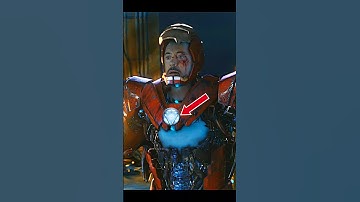 Iron-Man Suit Arc Reactor Destroyed Suits in Ironman 3 Proof hidden things #shorts #actionweb