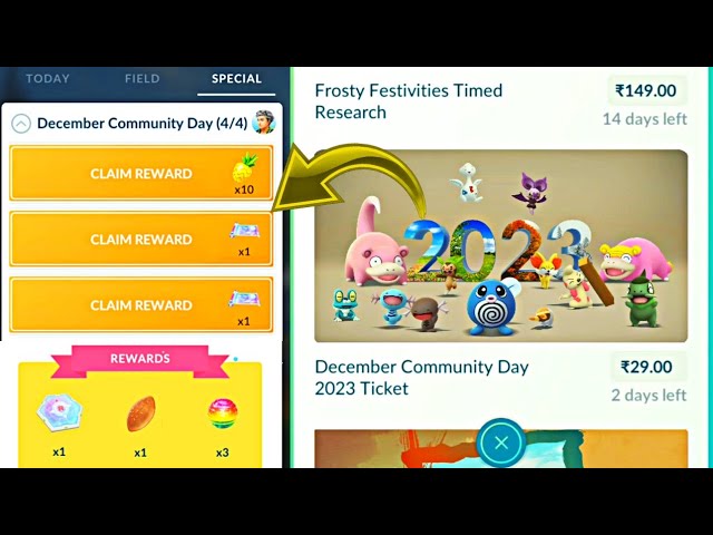 Pokemon Go Trainer Club Reward Timed Research tasks & rewards - Dexerto