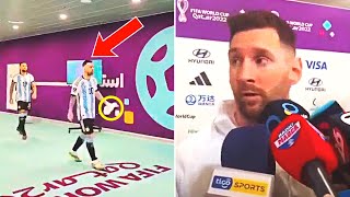 ¡NO LO HAS NOTADO! ¡Eso le pasó a MESSI DESPUÉS DEL PARTIDO ARGENTINA 1:2 ARABIA SAUDITA!