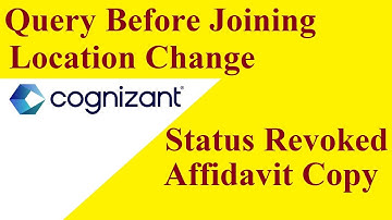 Cognizant Queries During Pre-joining Process