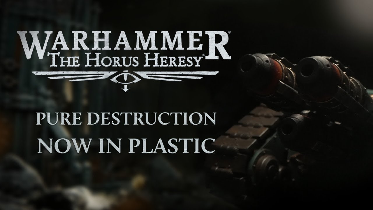 Eradicate Enemy Armour with the Cerberus Heavy Tank Destroyer – Warhammer: The Horus Heres - There's a new tank coming to town! Get a first look at the plastic Cerberus.