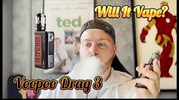 VOOPOO Drag 3 Kit And TPP Pod Review - Is This The Future Of Vaping?