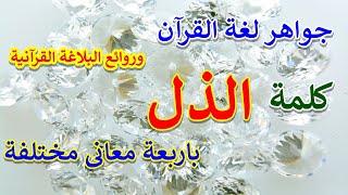 جواهر لغة القرآن- كلمة الذل باربعة معانى - وروائع البلاغة القرآنية نقده على قناة shoft manam