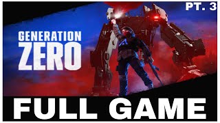 GENERATION ZERO | Full Game Part 3 No Commentary | Xbox Series X