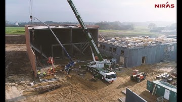 Dairy saves time, money and CO2 emissions with a new high-bay warehouse