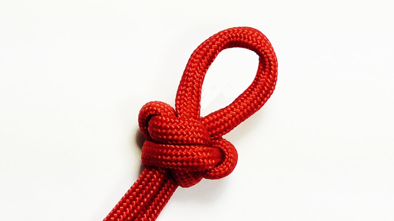 How You Can Tie This Paracord 2 Strand Lanyard Knot Youtube