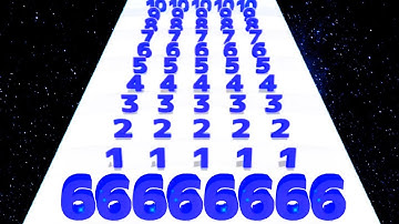 Number Master vs Layer Man Runner - (ASMR Gameplay) Max All Levels