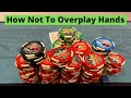 How to not overplay hands  kyle fischl poker vlog ep 107