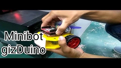 How Make Programmable Toy Car Using GizDuino | Arduino | Minibot Car