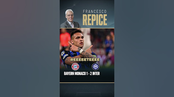 Bayern Monaco-Inter 1-2: il gol di Lautaro Martinez commentato da Francesco Repice