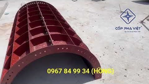 Bộ khuôn cột tròn siêu chất lượng tại CỐP PHA VIỆT