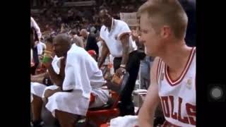 STEVE KERR GAME WINNING SHOT GAME6 1997 FINALS