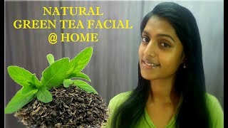 Simple and Easy Green Tea Facial | For A Glowing Skin | best facial for brightening skin screenshot 5