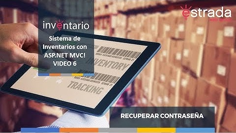 Desarrollo de un Sistema de Inventarios con ASPNET MVC Parte 6 Recuperar Contraseña