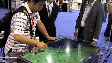 MultiTouch at InfoComm 2010