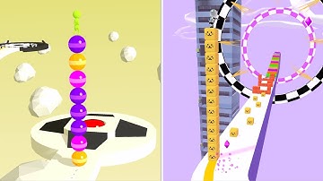 STACK RIDER VS CUBE SURFER 🟡💕- All Levels Gameplay Walkthrough Android, iOS v.5