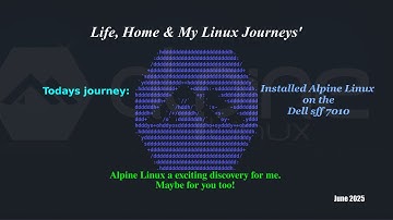 Alpine Linux 3 22 Xfce4 4 20 DE on Dell sff 7010