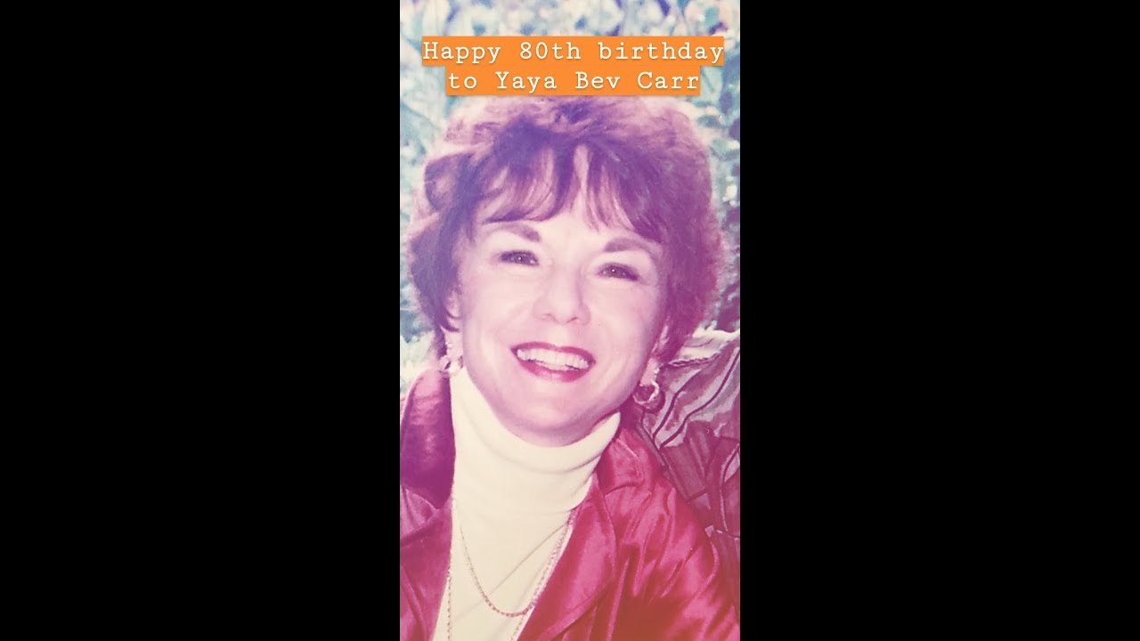 Yaya Bev Carr's 80th Birthday Party