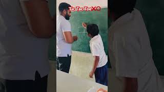 Cross Circle Game (Tic Tac Toe Fun) with students is always full of fun and excitement!❌⭕️#school