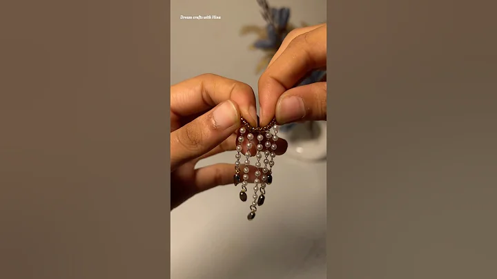 Old earrings to new earrings 😱  #dreamcraftswithhina  #earrings  #shorts  #viralvideo  #diy #craft
