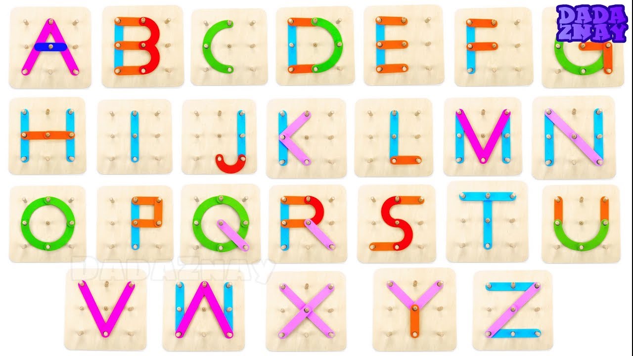 Учим английский язык|Английский алфавит|Учим цвета|Буквы английского алфавита