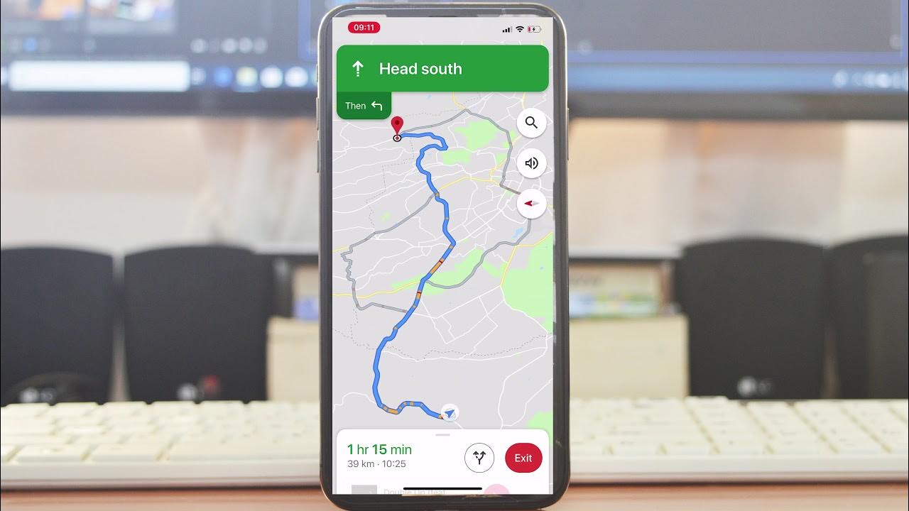 Google maps driving. Google maps driving