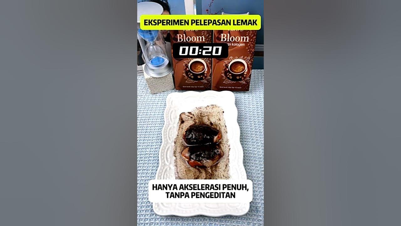 Minuman Kolagen Bloom: Kopi Kolagen Pelangsing & Kopi Hitam Diet (2024) #shorts