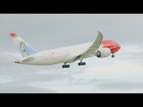 Video: Hvilket fly bruker Norwegian til transatlantiske ruter fra USA?