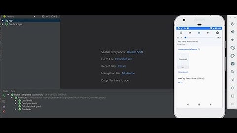 PRO MUSIC PLAYER APPLICATION IN ANDROID WITH SOURCE CODE