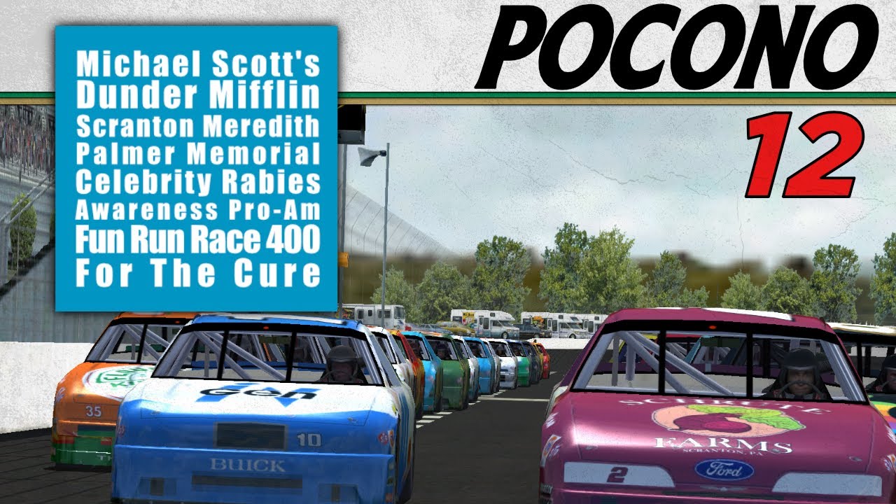 Michael Scott's Fun Run Race 400 | NR2003 - YouTube