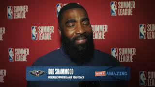 God Shammgod Postgame Interview | 2026 Nba Summer League | July 12, 2026