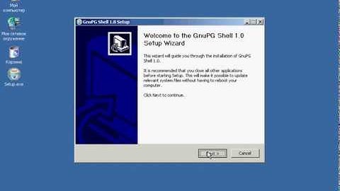 GnuPG Shell Install And Create KeyRing
