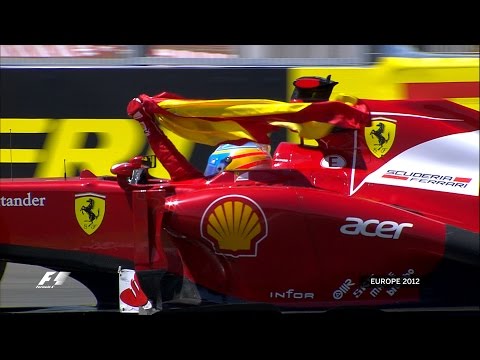 Fernando Alonso Thrills Valencia | 2012 European Grand Prix