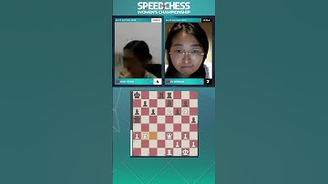 Hou Yifan vs Ju Wenjun | Game 12 | Women’s Speed Chess Championship 2025 #chess #chesshighlights