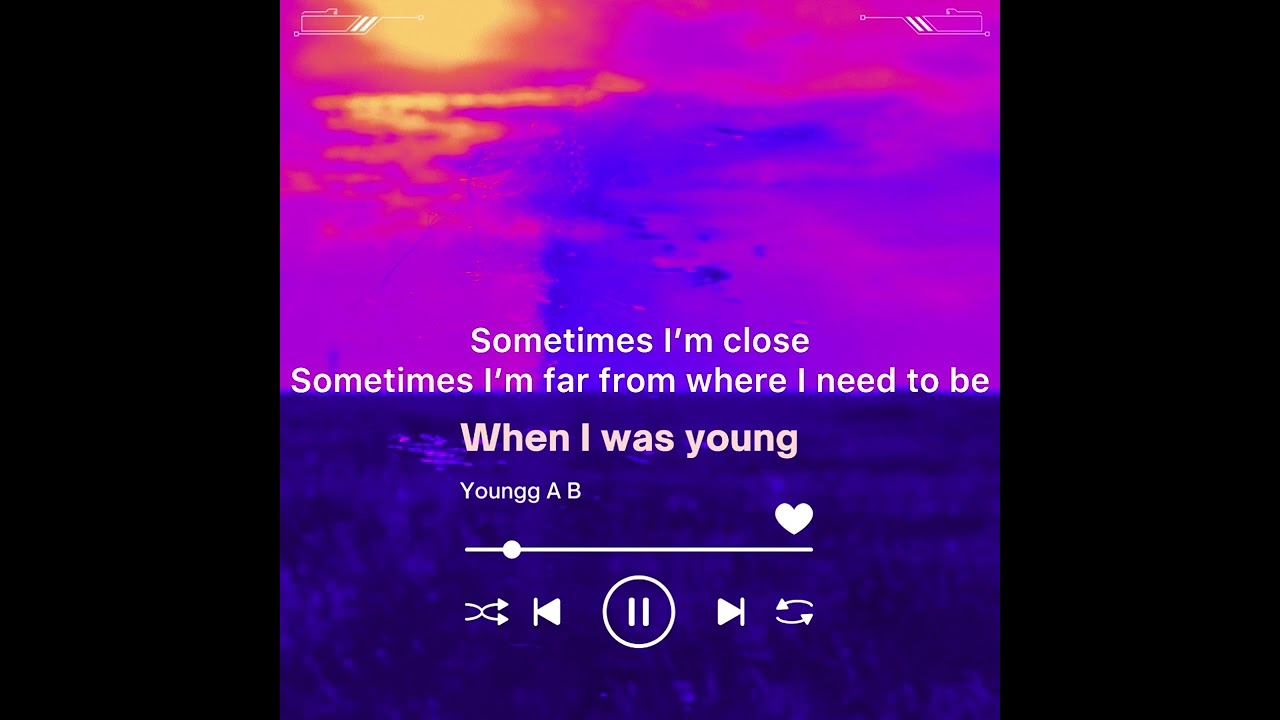 When I was young -produced by Freekvanworkum 