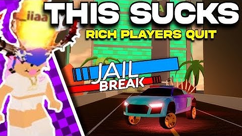 The New Robbery System Made The RICHEST Jailbreak PLAYERS QUIT (Roblox)