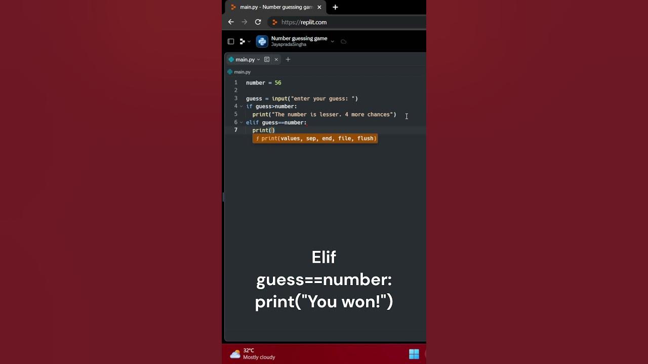 Make a number guessing game in python under 60 seconds python 