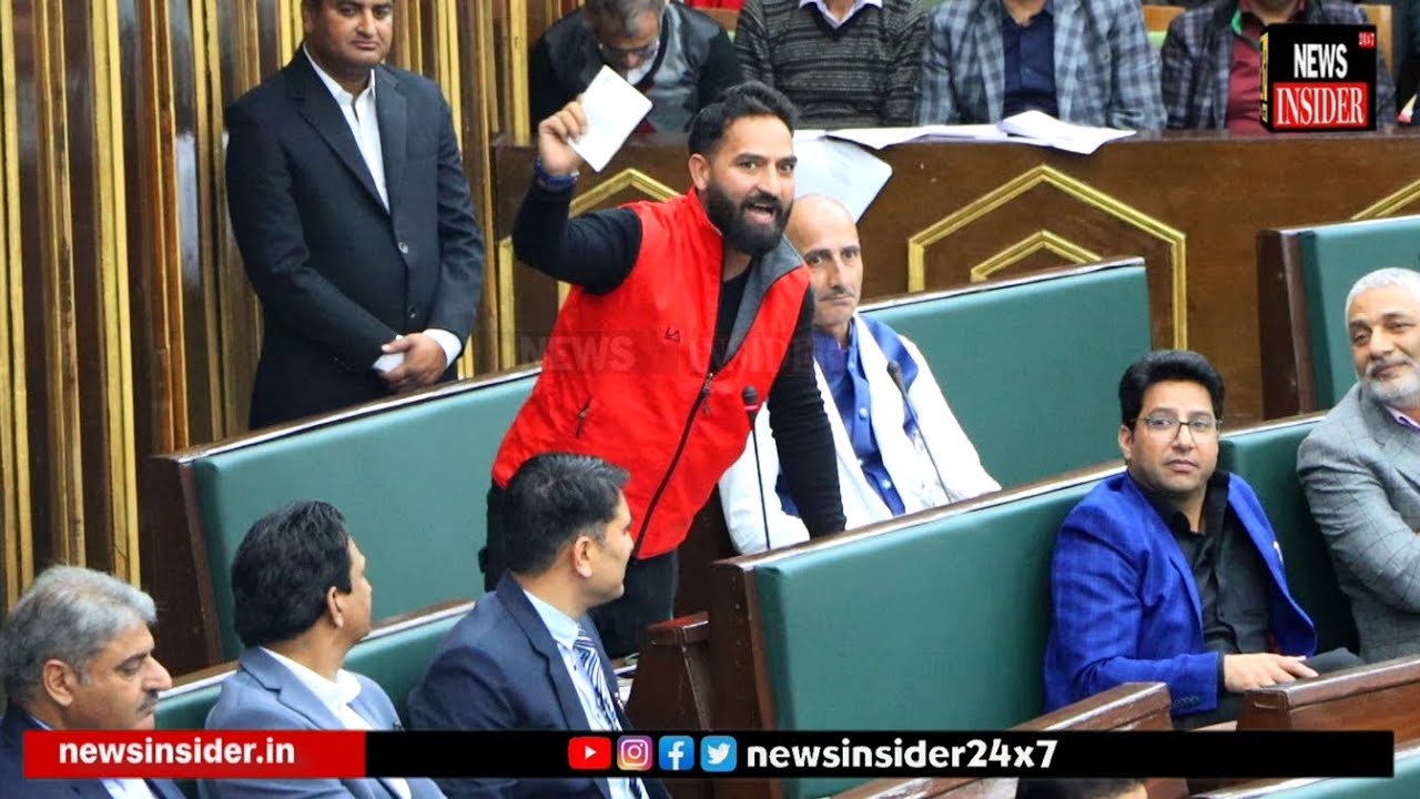 MLA Mehraj Malik | Discussion on Demands for Grants related to Ministry of Education & Health