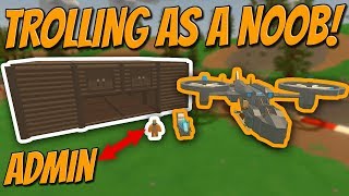 TROLLING THE NICEST ADMIN IN UNTURNED! - Modded Unturned