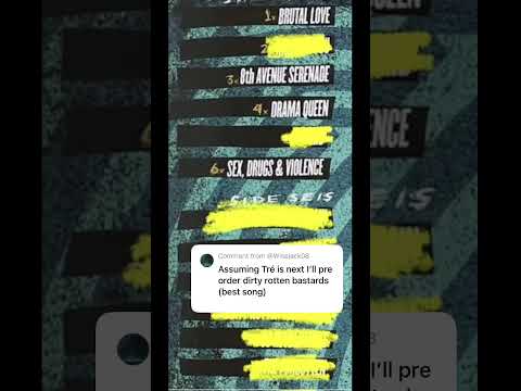 Green Day - Dirty Rotten Bastards