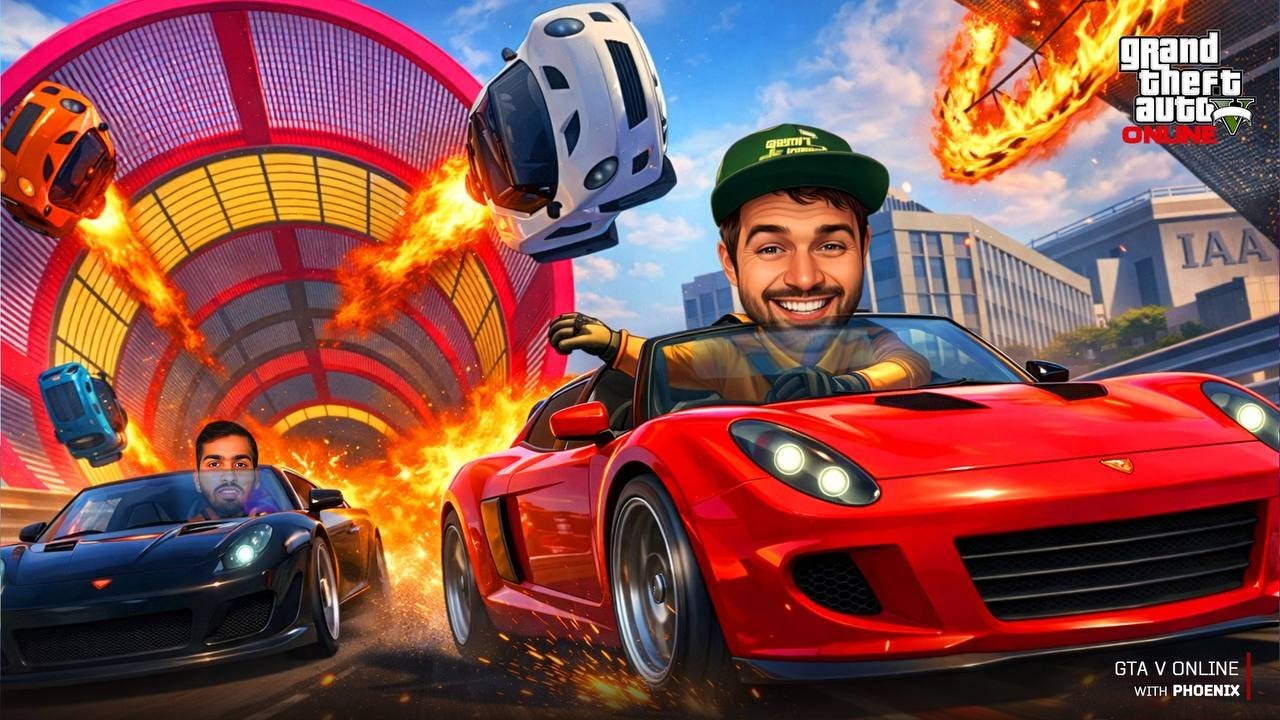 GTA Funny Stuntz🔥 | Phoenix YT