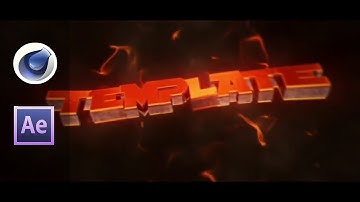 FREE 3D Orange Shockwave Intro Template + DOWNLOAD! (C4D + AE)