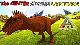 ARK The Center | BEST Carcharodontosaurus Spawn LOCATIONS
