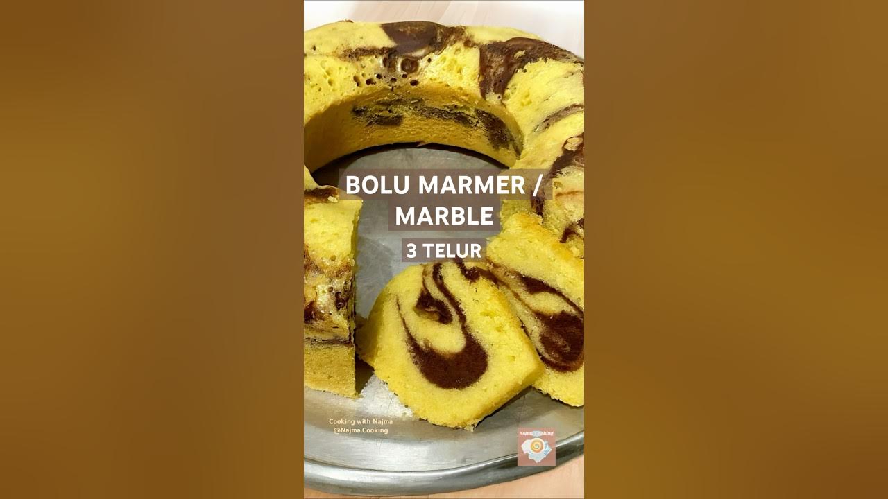 BOLU MARMER / MARBLE PANGGANG 3 TELUR !! ENAK DAN SENGEMBANG INI | BOLU JADUL BOLU MARMER / MARBLE PANGGANG 3 TELUR !! ENAK DAN SENGEMBANG INI | BOLU JADUL