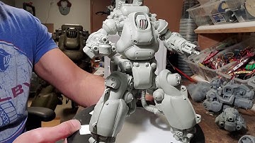 Bethesda Gear Store Fallout 4/76 Sentry Bot Statue Unboxing (Prototype Variant)