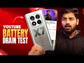 POCO X7 5G Battery Drain Test 🔋 YouTube Video Playback 100% to 0% | Real Usage Test! 📱